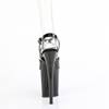 Pleaser - FLAMINGO824 Sandale à bride à la cheville, Pole dance chaussures - Noir Product image
